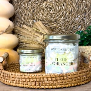 Bougie gourmande - Fleur d'oranger