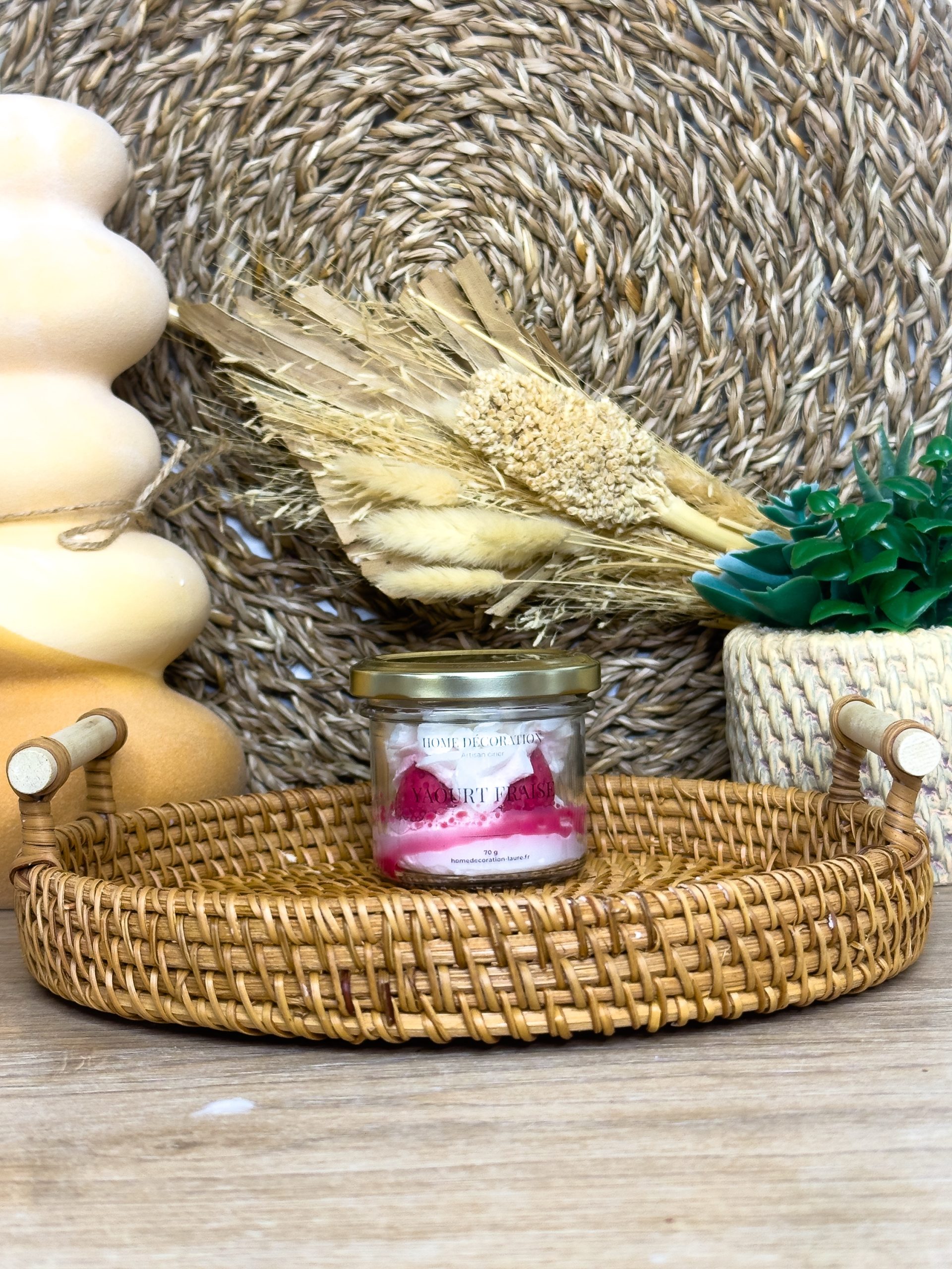Bougie Gourmande - Yaourt aux fraises – Image 5