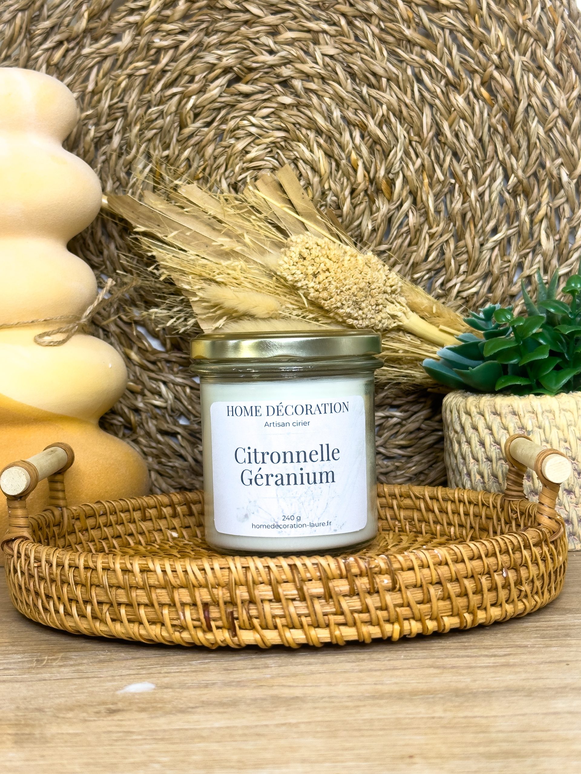 Bougie Parfumée Premium -240g – Image 4