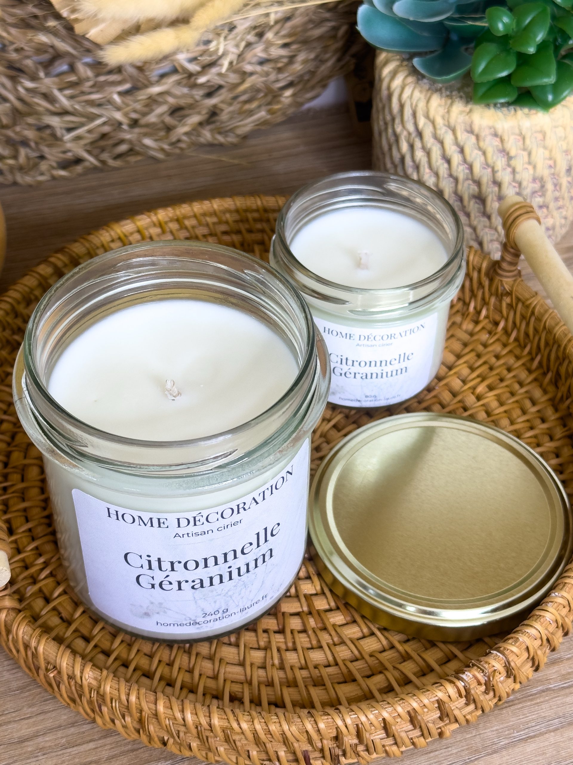 Bougie Parfumée Premium -240g