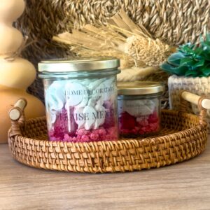 Bougie gourmande - Fraise et menthe